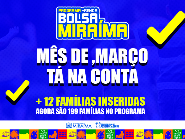 PROGRAMA +RENDA BOLSA MIRAÍMA